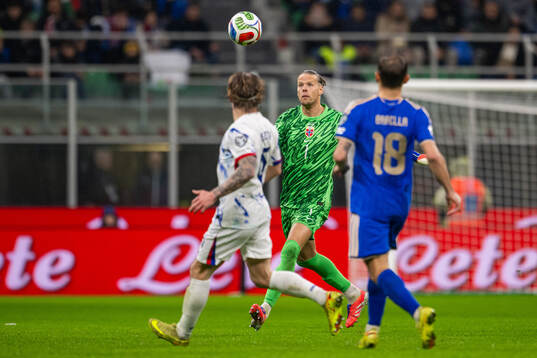 Goalkeeper Ørjan Nyland of Norway