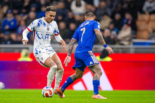 Antonio Nusa of Norway