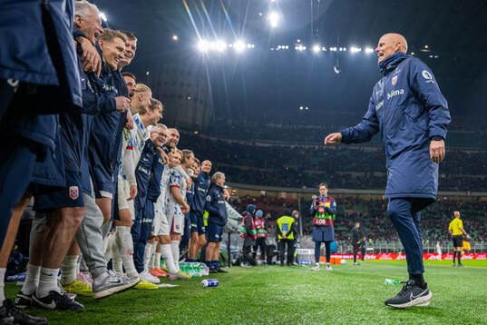 Ståle Solbakken, head coach of Norway