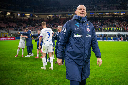 Ståle Solbakken, head coach of Norway