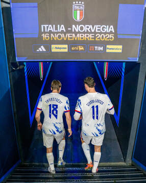 Kristian Thorstvedt and Jørgen Strand Larsen of Norway