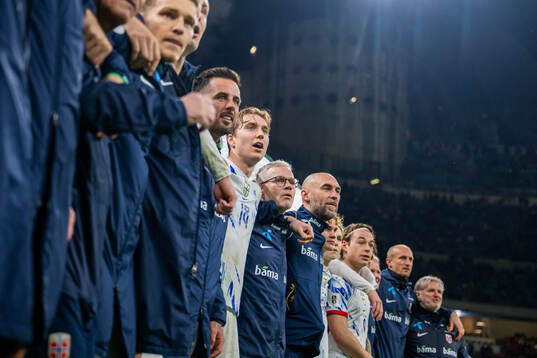 Kristian Thorstvedt, team manager Are Hokstad, kit manager