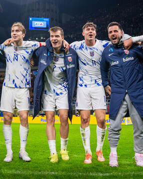 Kristian Thorstvedt, Alexander Sørloth, Jørgen Strand