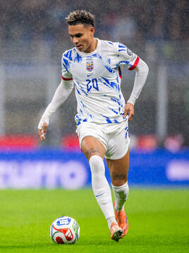 Antonio Nusa of Norway