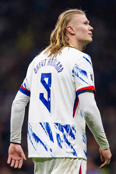 Erling Braut Haaland of Norway celebrates