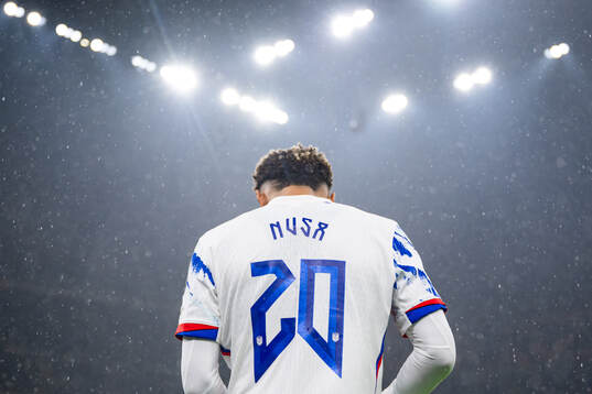 Antonio Nusa of Norway