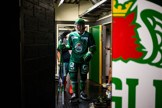 Spelare på väg till is