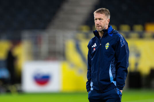 Head coach Graham Potter of the Swedish men's national