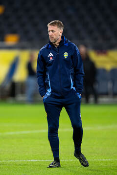 Head coach Graham Potter of the Swedish men's national