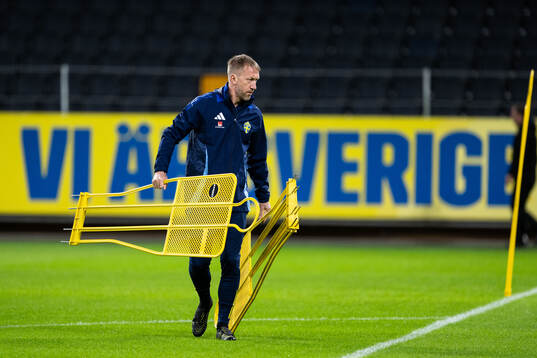 Head coach Graham Potter of the Swedish men's national