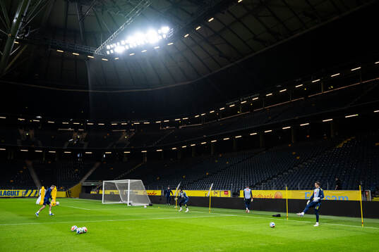 Goalkeeper Noel Törnqvist, goalkeeper Jacob Widell