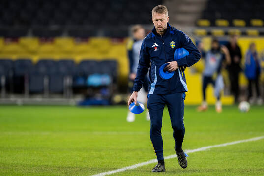 Head coach Graham Potter of the Swedish men's national