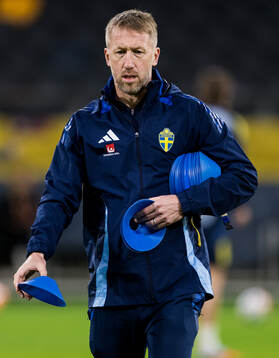 Head coach Graham Potter of the Swedish men's national