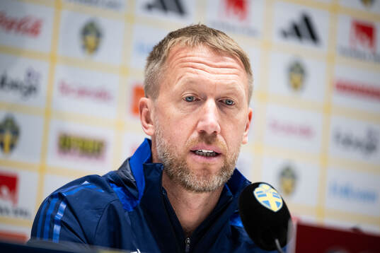 Head coach Graham Potter of the Swedish men's national