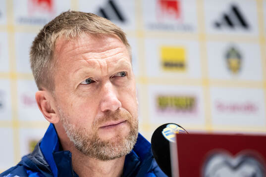 Head coach Graham Potter of the Swedish men's national
