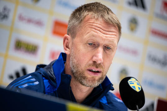 Head coach Graham Potter of the Swedish men's national