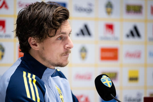 Victor Nilsson Lindelöf of the Swedish men's national