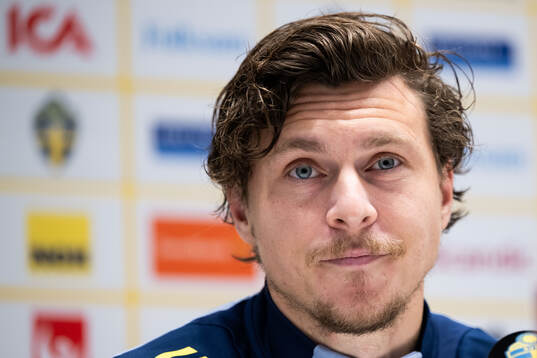 Victor Nilsson Lindelöf of the Swedish men's national