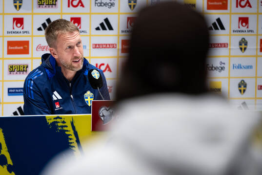 Head coach Graham Potter of the Swedish men's national