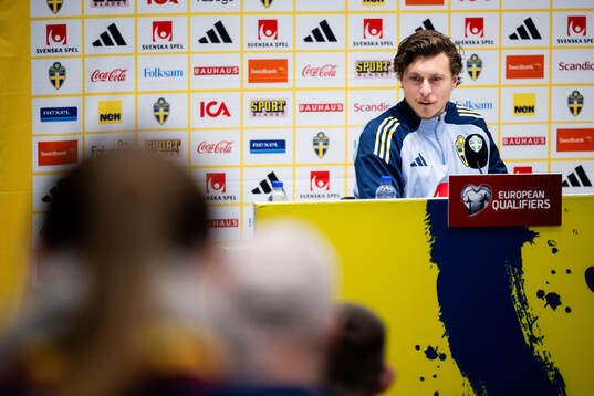 Victor Nilsson Lindelöf of the Swedish men's national