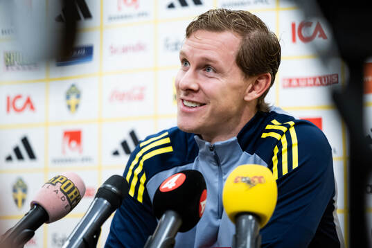 Emil Krafth of the Swedish men's national football team in