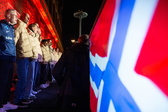 Team manager Are Hokstad, head coach Ståle Solbakken and