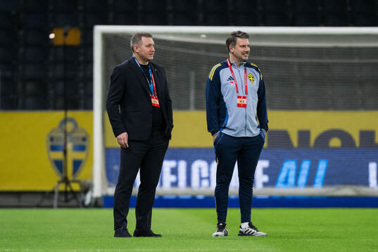 Kim Källström, head of football at the Swedish Football