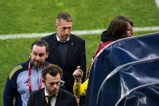 Head coach Graham Potter of Sweden