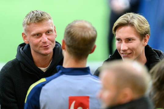 Joackim Åberg and Robin Frej of GAIS