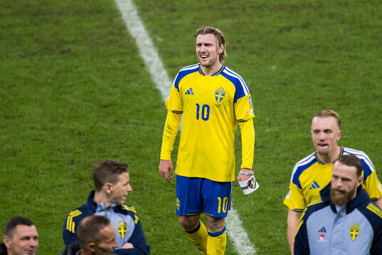 Emil Forsberg of Sweden