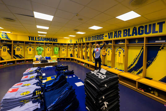 Jerseys of Mattias Svanberg, Gustav Lundgren, Daniel
