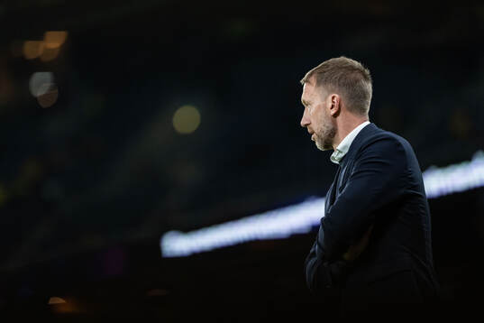 Head coach Graham Potter of Sweden