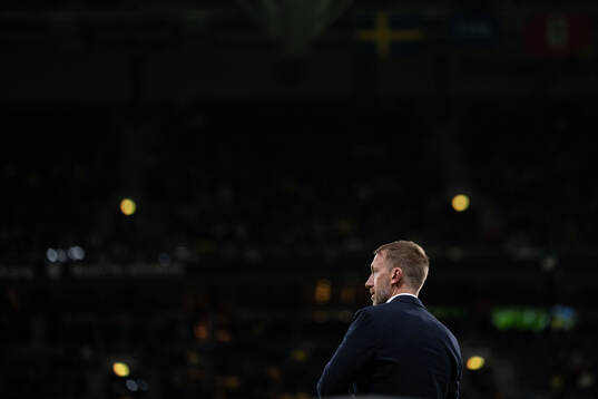 Head coach Graham Potter of Sweden
