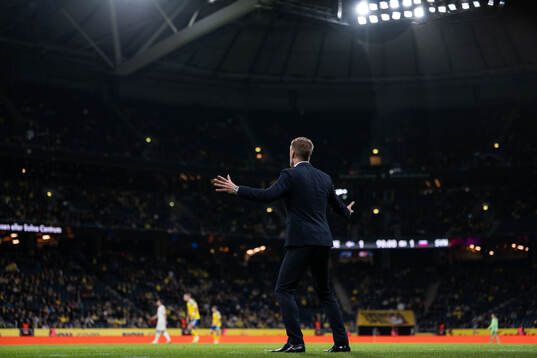 Head coach Graham Potter of Sweden