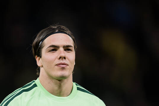 Goalkeeper Jacob Widell Zetterström of Sweden