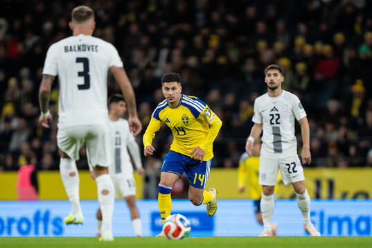 Roony Bardghji of Sweden