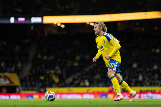 Emil Forsberg of Sweden