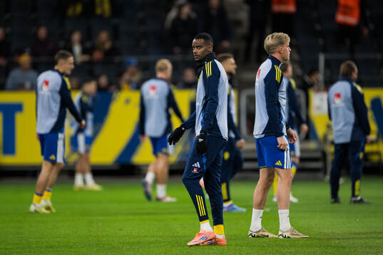Alexander Isak of Sweden