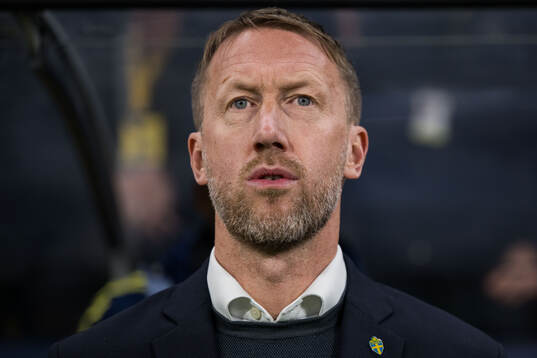 Head coach Graham Potter of Sweden