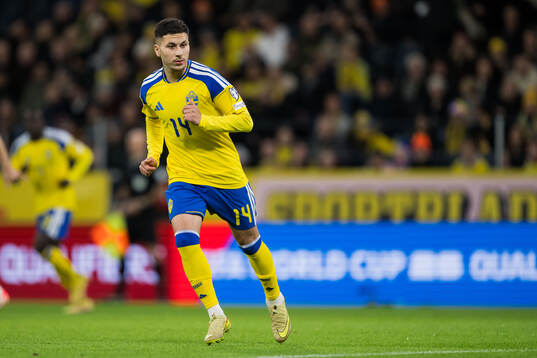 Roony Bardghji of Sweden