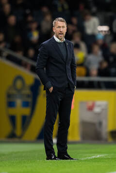 Head coach Graham Potter of Sweden
