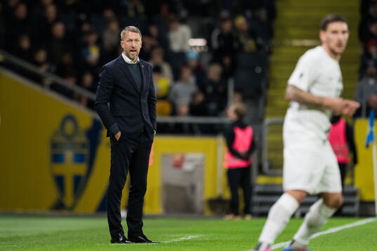 Head coach Graham Potter of Sweden