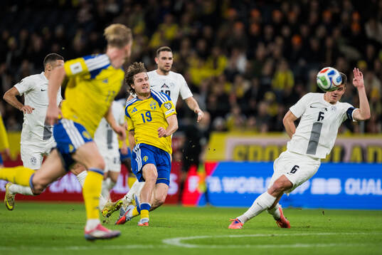 Mattias Svanberg of Sweden and Jaka Bijol of Slovenia