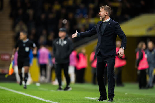 Head coach Graham Potter of Sweden
