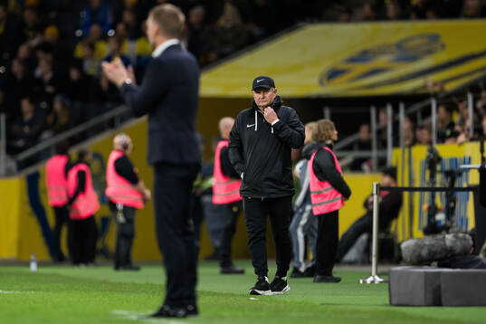 Head coach Matjaz Kek of Slovenia