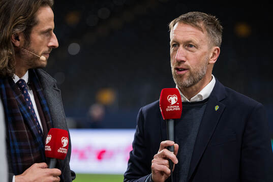 Head coach Graham Potter of Sweden in the Swedish