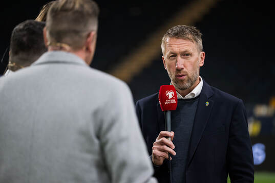 Head coach Graham Potter of Sweden in the Swedish