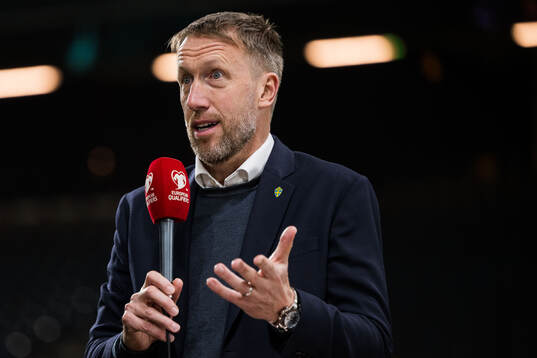 Head coach Graham Potter of Sweden in the Swedish