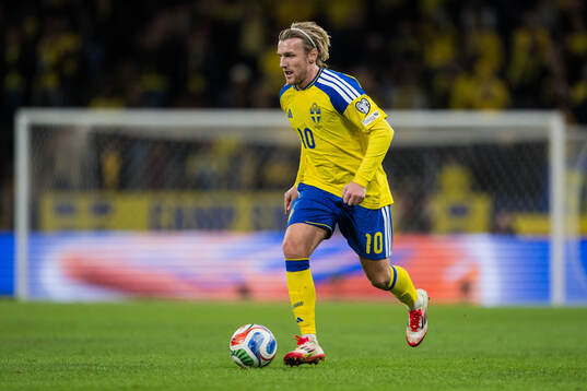 Emil Forsberg of Sweden