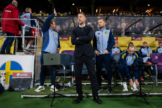 Head coach Graham Potter of Sweden